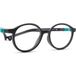 GAFAS NANO OPTICAL GAFAS FLICKER 3 0_4-6 AÑOS C: NEGRO MATE/TURQUESA /44x14x120