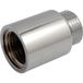 Bonfix rallonge de robinet - chromé poli 1/2 x 15 - filetage intérieur x longueur (mm) - selon DIN 3523
