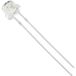 TRU COMPONENTS 1577392 Bedrade LED Blauw Rechthoekig 5 mm 1250 mcd 120 ° 20 mA