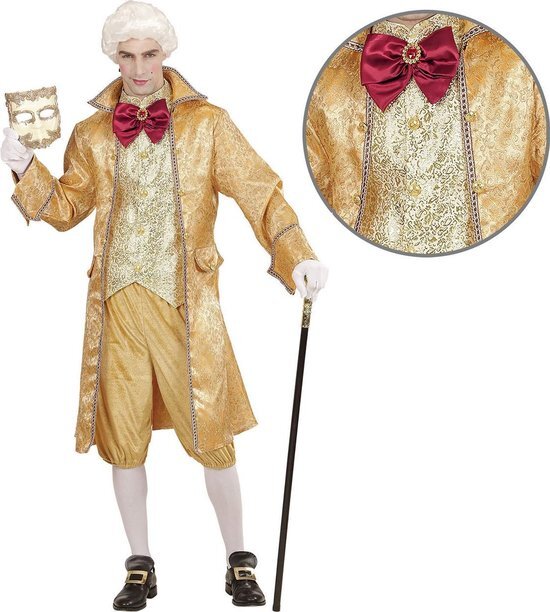 Generik Luxe Venetiaanse heer kostuum voor mannen