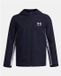 Under Armour UA B Rival Wvn Jacket-BLU Jongens Sportshirt - Midnight Navy - Wit