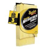 Meguiar's Supreme Shine Microvezel handdoek Verpakking van 3 stuks.
