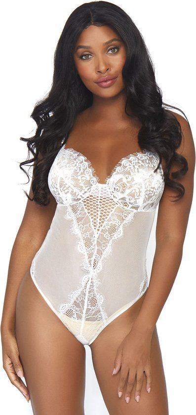 Leg Avenue Body - White - Polyamide - 0714718542133