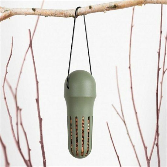 SingingFriend - Max groen - Vogel - 7x22cm - Groen - Hout - Hangend