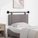 vidaXL - Hangend - hoofdbord - Taupe - Stof