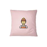 Bona Basics Decoratieve kussenhoes Lichtroze 45x45 cm
