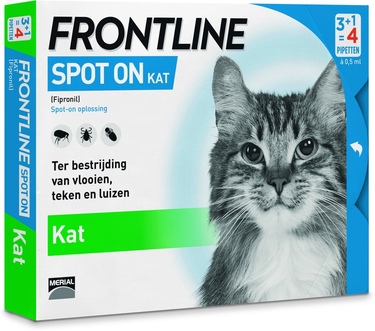 Frontline Spot-On Kat 3+1st