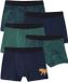 Vertbaudet Set van 5 boxershorts voor jongens met jungleprint