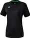 Erima Madrid Shirt Korte Mouw Dames - Zwart | Maat: 42