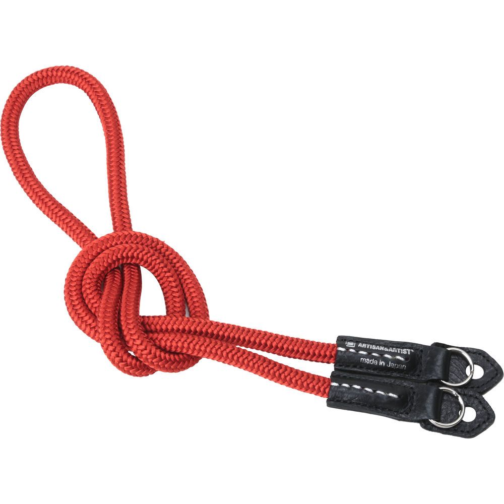 Artisan & Artist ACAM 301A Silk Camera Strap - Red