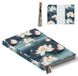 Merkloos Lotus Design Boekomslagen - Verstelbare Boekhoes - Hardcover/Paperback - 32 x 22 cm - Polyester - 1 Stuk - Gemengde Kleuren