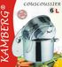 Amberg Couscous pan 3 in 1 Couscoussier - Roestvrij staal 6L