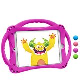 TopEsct iPad 7th Funda Niños Shock Proof Material Silicona Lightweight Kids Protector Cover Case con Manija para iPad 7th Gen. 10.2 (2019) / iPad Air3/iPad Pro 10.5 (iPad Mini, Purper)
