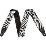 Fender® Wilde ANIMAL PRINT STRAPS - ZEBRA Gitaarband