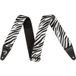 Fender® Wilde ANIMAL PRINT STRAPS - ZEBRA Gitaarband