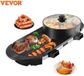 Grillpan électrique avec 2 fonctions et 5 vitesses