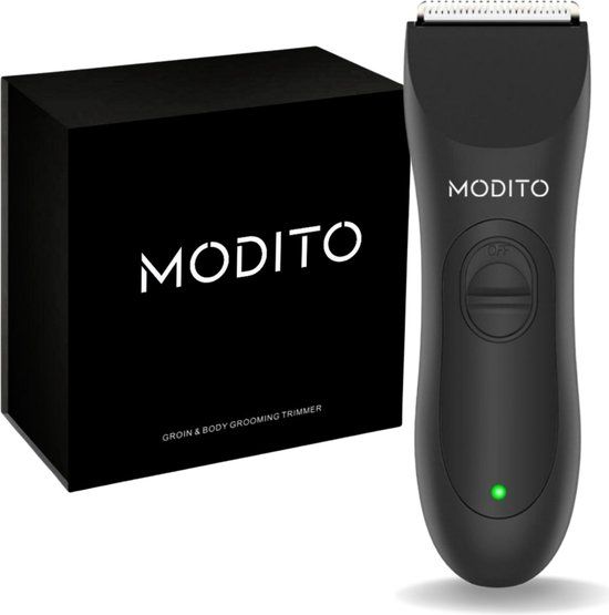 MODITO Bodygroomer - Elektrisch scheerapparaat voor mannen - Waterdicht - Oplaadbaar - Zwart
