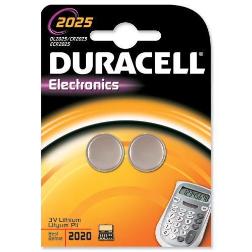 Duracell DL2025B2 Lithium Batterijen - 2 stuks