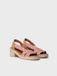 Toni Pons Espadrille pour femme avec talon large et élastique bicolore | DALYN