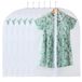 Perber Kledingzakken voor hangende kleding, 6 stuks doorzichtige kledingzak, plastic stofdichte paktas, mantelbeschermer met ritssluiting kledinghoezen voor kastopslag en reizen - 61 x 70 cm / 6 stuks