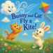 Bunny And Cat Fly A Kite
