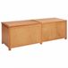 vidaXL Coffre de rangement bois de chêne massif 150 x 45 x 45 cm