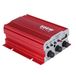 Tempo di Saldi Stereo Versterker 500W 2-Kanaals met Afstandsbediening 12V MP3 USB Audio Luidspreker