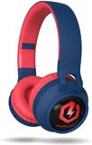 PowerLocus Buddy Draadloze On-Ear Koptelefoon voor Kinderen Blauw/Rood