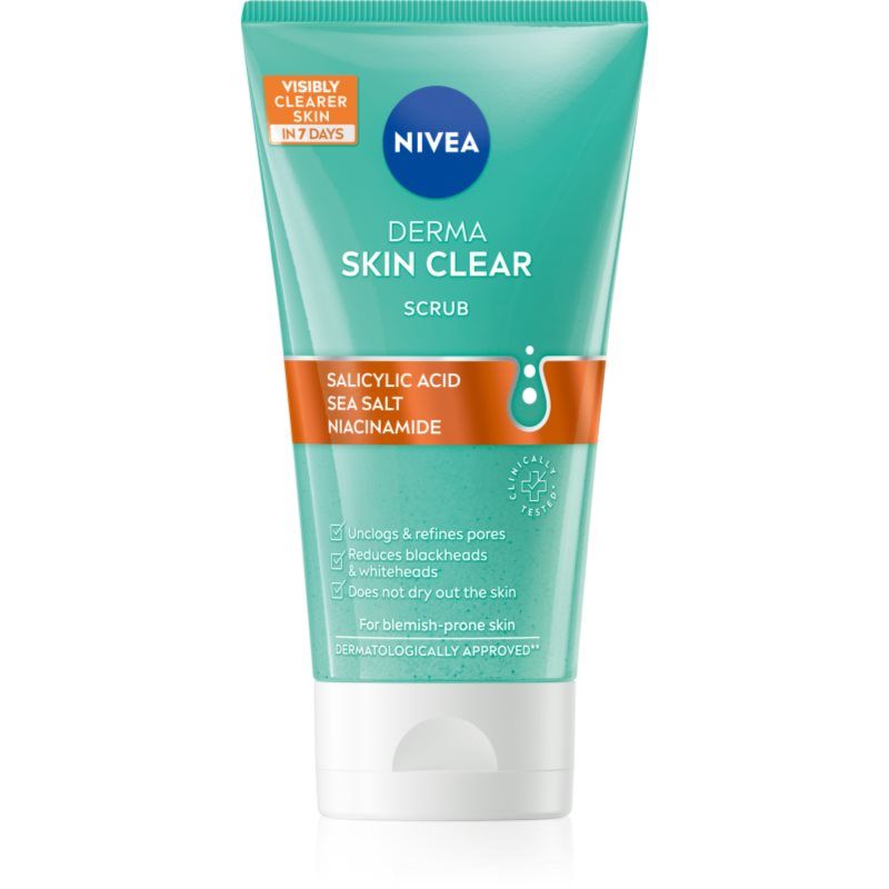 NIVEA Derma Skin Clear Peeling tegen onvolkomenheden, 150 ml