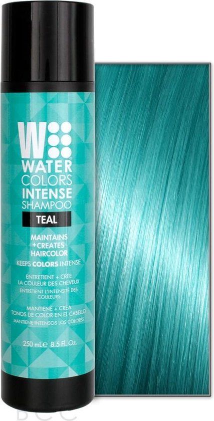 Tressa Watercolors Intense Shampoo - Intense Teal - 250ml