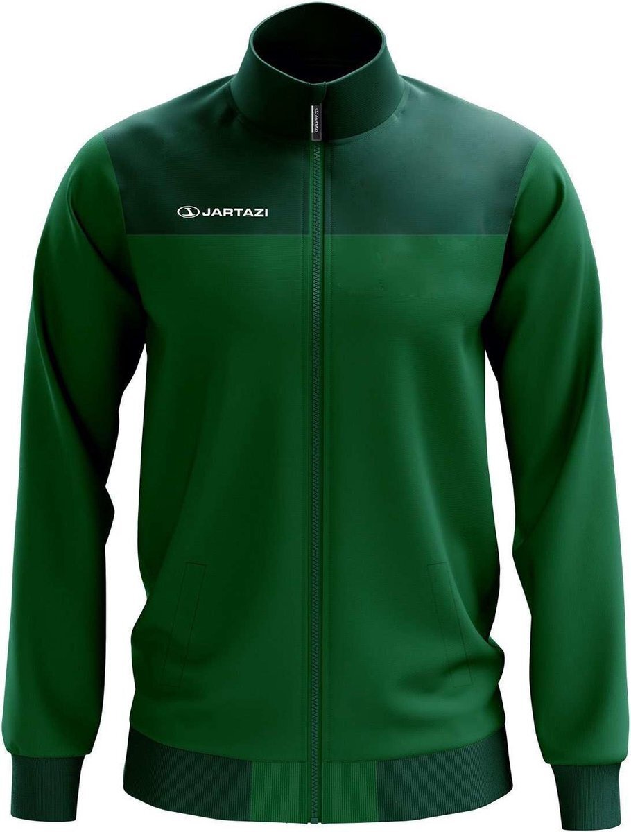 jartazi sportjack poly Bari heren polyester groen