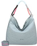 Fritzi aus Preußen Hobo Limited Leo Rainbow Sky Hobo Bag Leo Soft Blue Blauwgrijs