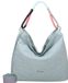 Fritzi aus Preußen Hobo Limited Leo Rainbow Sky Hobo Bag Leo Soft Blue Blauwgrijs