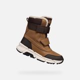 GEOX FLEXYPER PLUS ABX JONGENS - TABAK/ZWARTE KOP - Maat 41