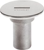 VETUS Bouchon de pont en inox pour tuyau Ø 38 mm