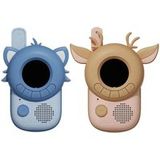 ZooFamily Talkie-walkie pour enfants : cerf x raton laveur
