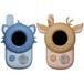 ZooFamily Talkie-walkie pour enfants : cerf x raton laveur