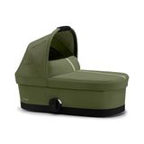 CYBEX Babybadje GOLD COT S, vanaf de geboorte tot ca. 6 maanden (max. 9 kg), Cybex AVI Spin en Eezy-S-Twist+2, mosgroen