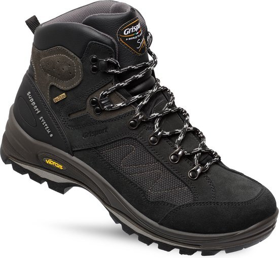 Grisport Everest Mid Wandelschoenen - Unisex - Zwart