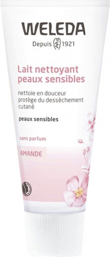 Weleda Amandel Reinigingsmelk - 75 ml - Gevoelige Huid - Unisex