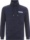 Jan Vanderstorm heren Sweatshirt - 68/70 - donkerblauw - Plus Size