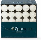 SPAAS Theelichten doos ± 8 branduren - 4 x 75 stuks - Voordeelverpakking