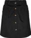 Vero Moda Rok VMVILJA Corduroy High waist Korte rok Zwart