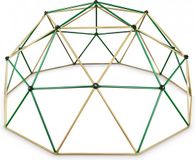HyperMotion Klimkoepel voor buiten, voor kinderen, klimframe, tuin, 3,7 m, belasting 350 kg, verzinkt staal met montageset, voor jongens, meisjes van 3 jaar