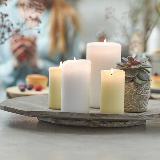 Bolsius Essentials Stompkaars - 150/58 - Cloudy White