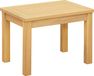 Acacia Table basse acacia clair 50 x 35 x 36 cm Acacia massif