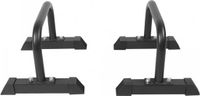 Gorilla Sports Push Up Bars - Parallettes - Zwart - 2 stuks