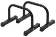 Parallettes - Calisthenics - Barres parallèles en acier - Dosettes antidérapantes - Jusqu'à 250 kg - Jeu avec outils de montage