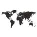 4R Quattroerre.it - 5254 Adventure Stickers voor motorfietskoffer, wereld, zwart