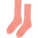 Colorful Standard Chaussettes Organic Active Bright Coral